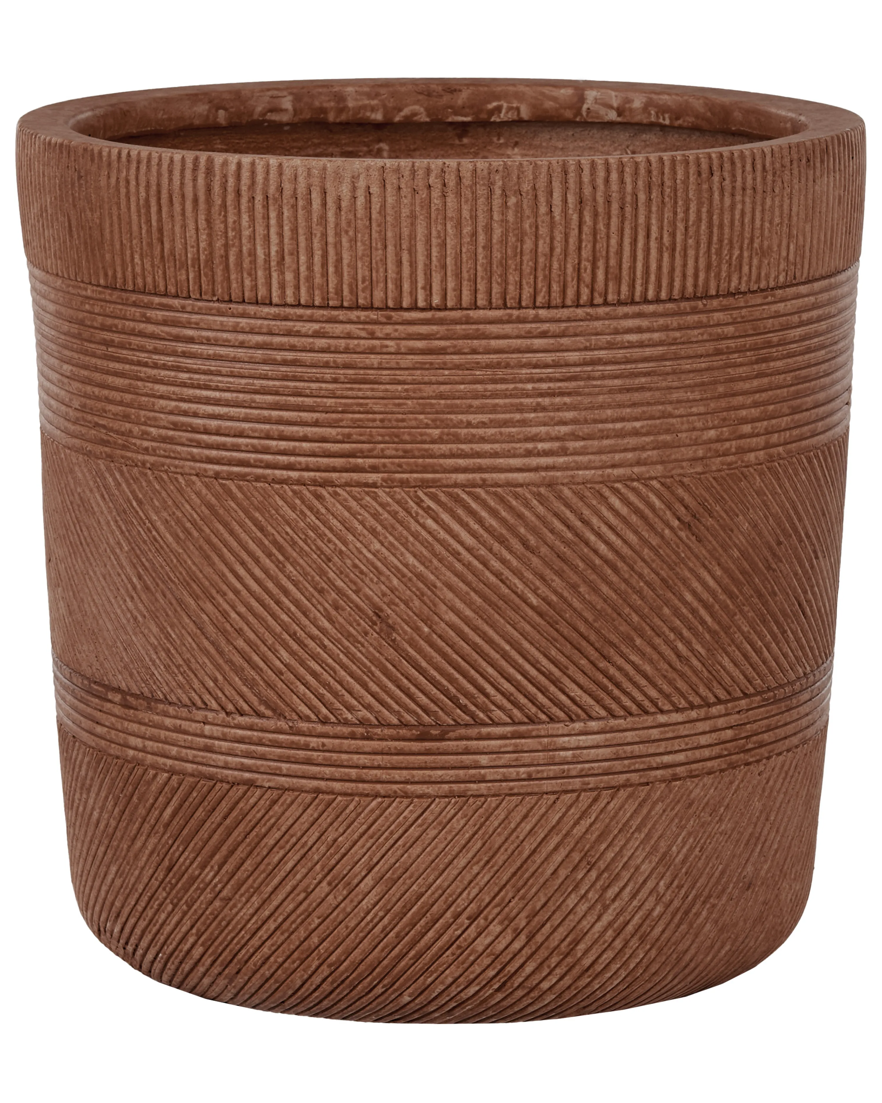 Bloempot VOULA 36 cm Goudbruin