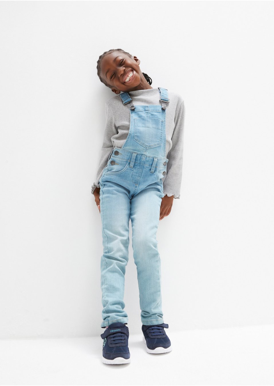 Salopette en jean fille