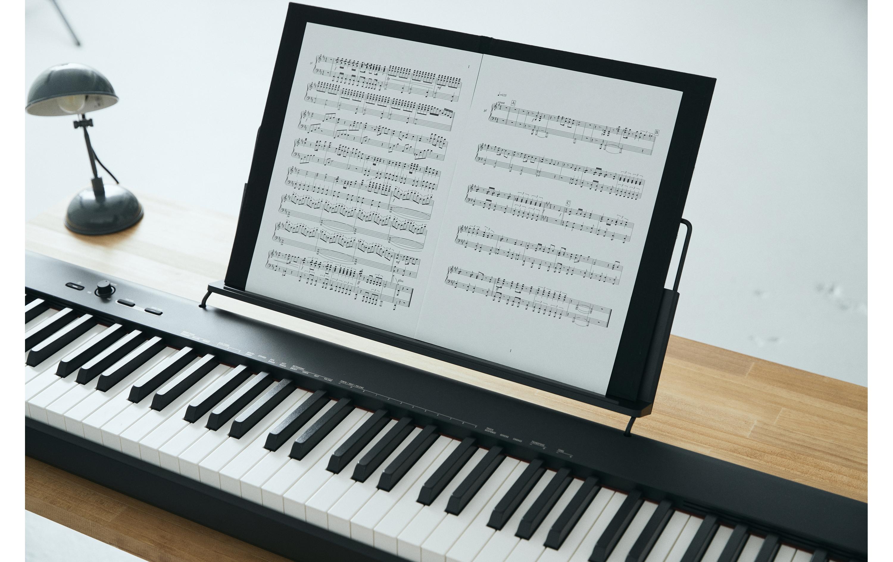 E-Piano CDP-S110BK Schwarz<br>Das Einsteigermodell der CDP-S Digitalpiano-Serie mit gewichtetem Scaled-Hammer-Action-Keyboard II mit 88 Tasten