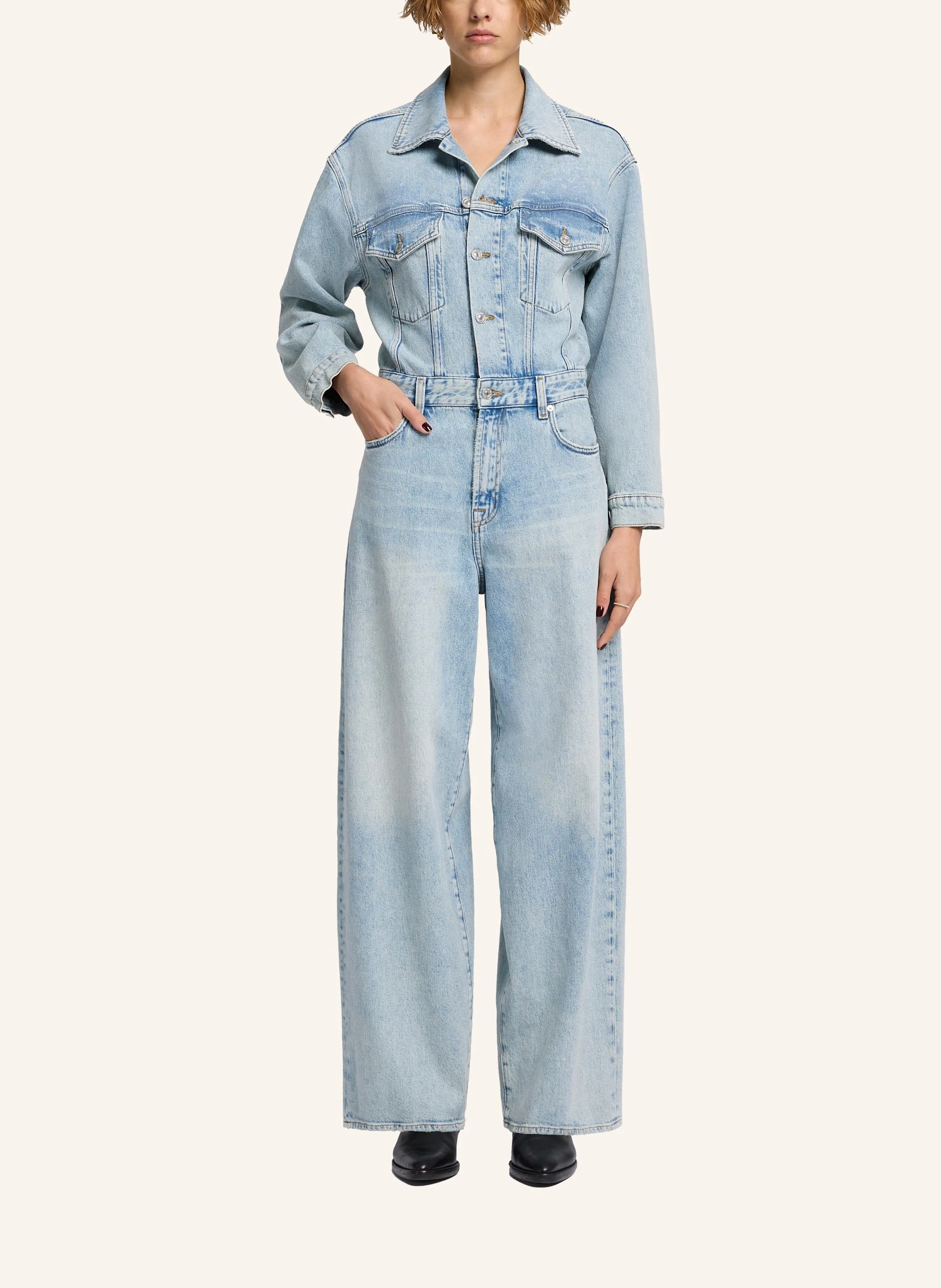 7 for all mankind RELAXED JUMPSUIT