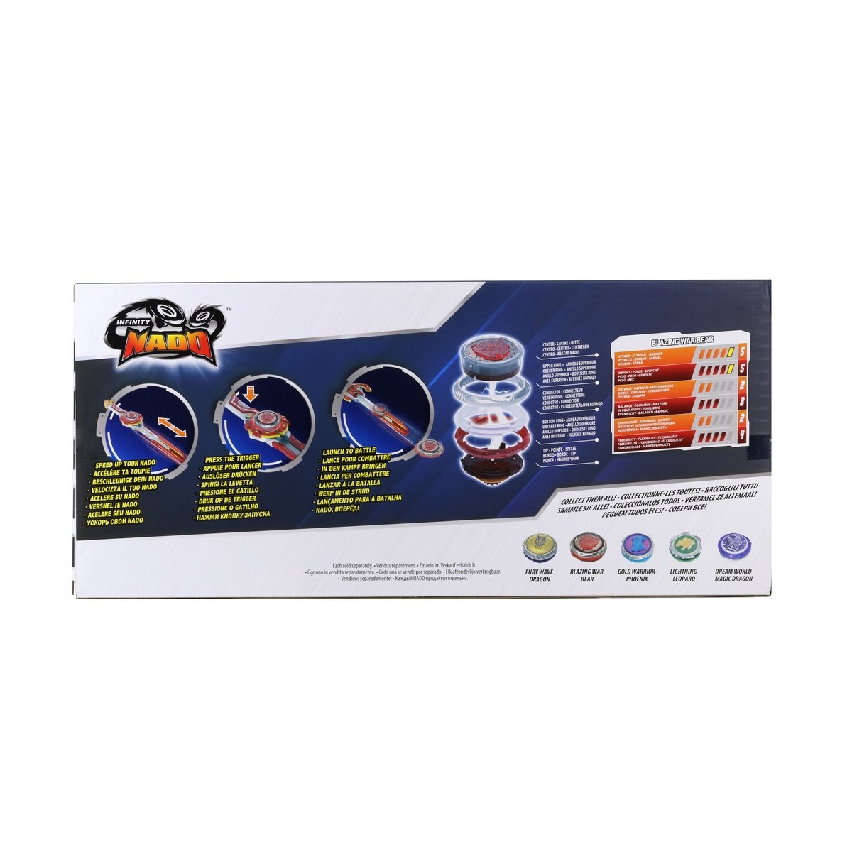Pack lanceur sabre deluxe - Infinity Nado VI