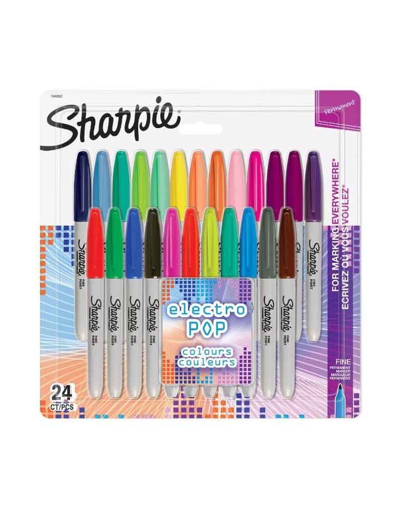 Set de 24 feutres Sharpie Fine point