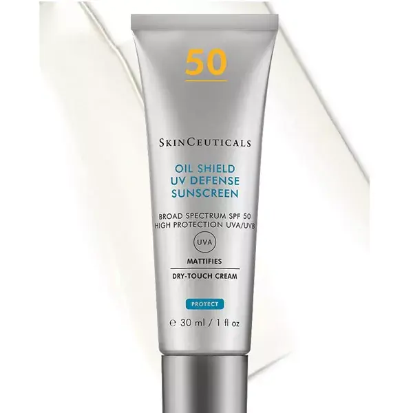 Protetor solar facial matificante SkinCeuticals Photoprotection Oil Shield UV Defense FPS 50 30ml