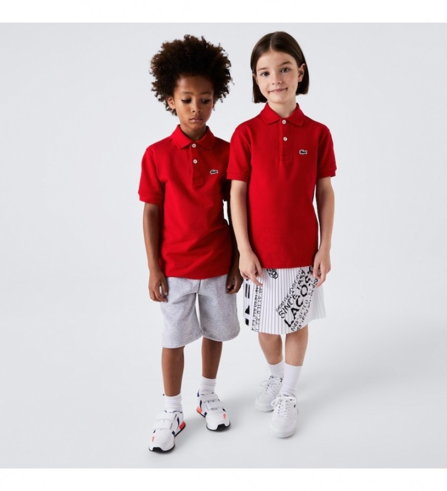 Polo Lacoste Classic Fit vermelha