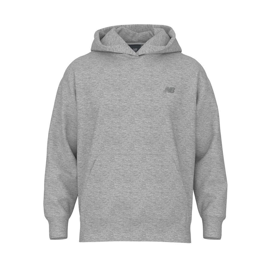 New Balance Sweat à Capuche Athletics French Terry - Gris