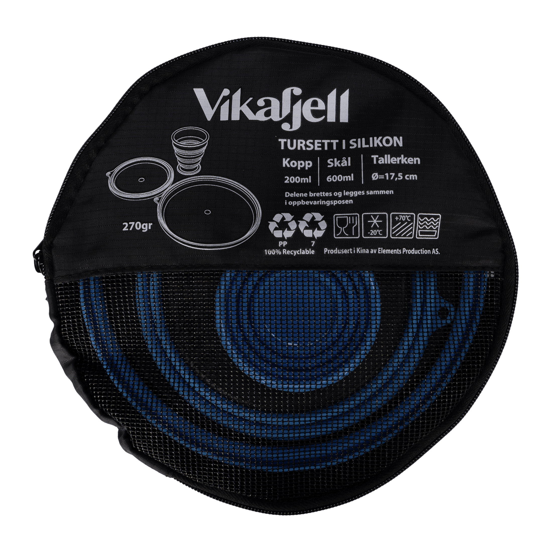 Vikafjell Lia tursett silikon - Friluftsutstyr
