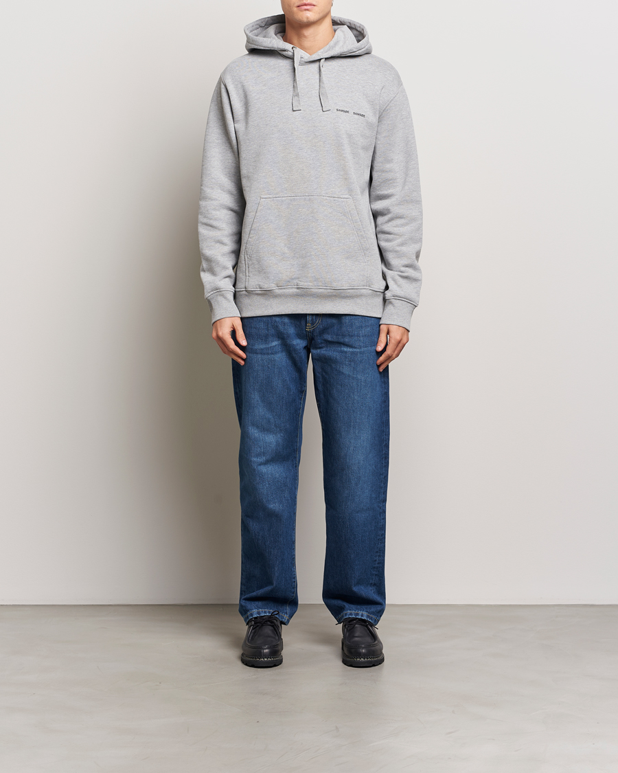 Samsøe Samsøe Norsbro Hoodie Grey Melange