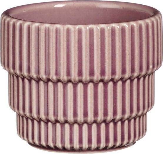 Mica Decorations bloempot Cella paars D 7,5 H 6 cm