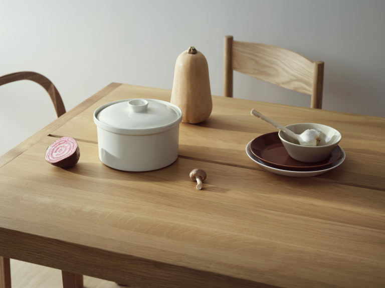 Iittala Teema ovenschaal met deksel Ø20.9 wit