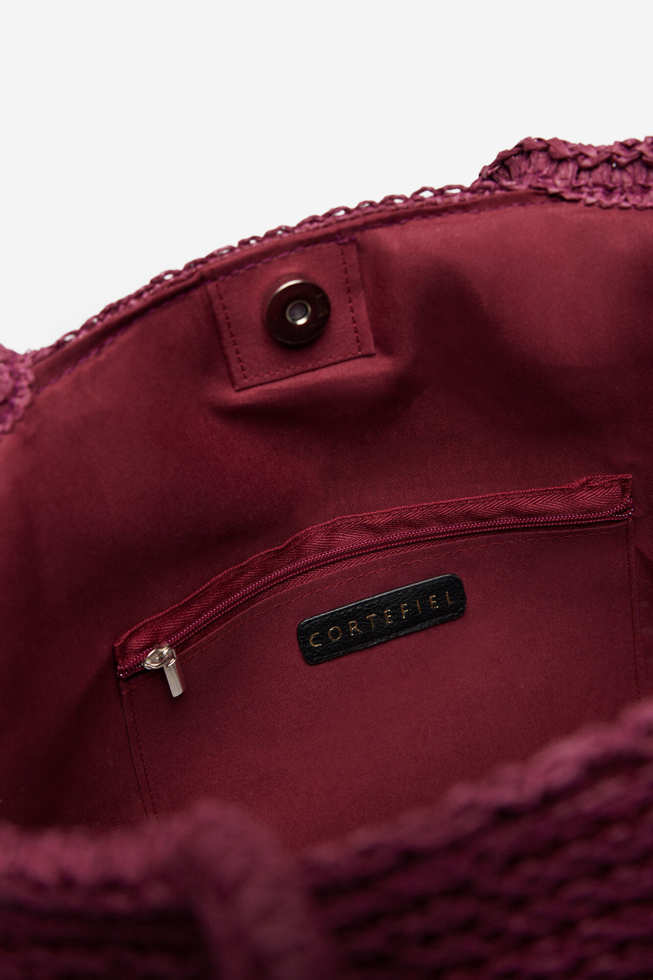 Bolsa tipo capazo playa - Morado