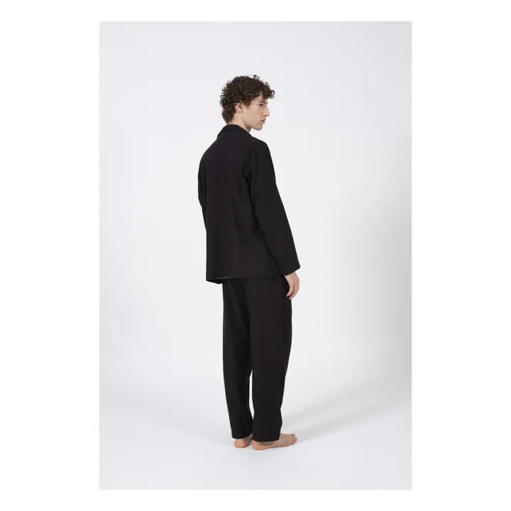 Talc Chemise de Pyjama Aragon | Noir