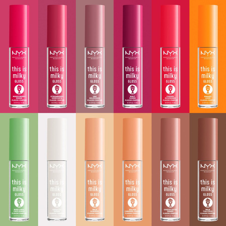 NYX Professional Makeup This Is Milky Gloss Mixed Berry Shake 4ml