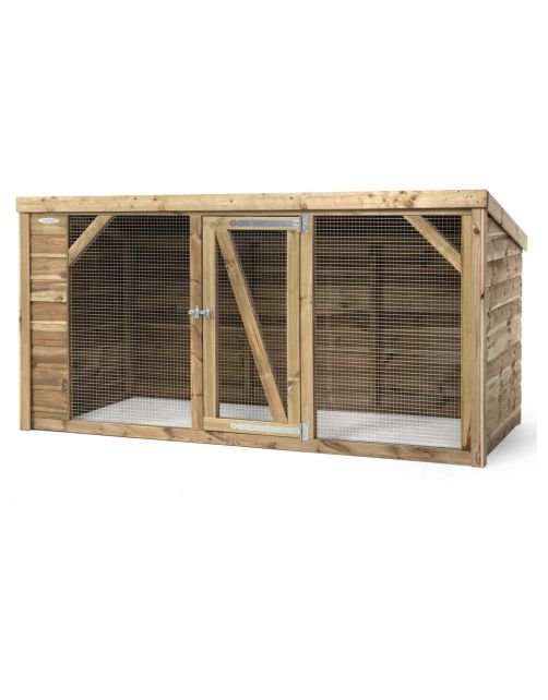 Voldux Dierenren Britt - Dierenverblijf - 260x130x132 cm Bruin