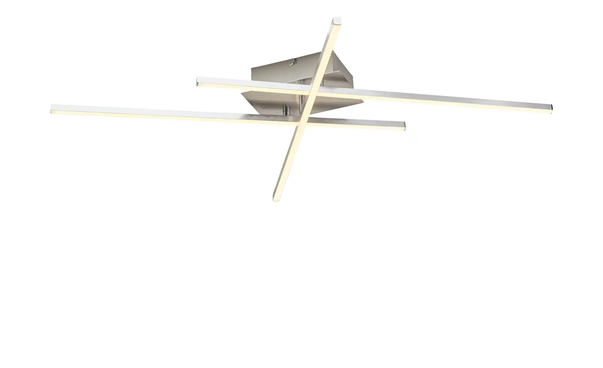 KHG LED-Deckenleuchte, 3-flammig nickel matt