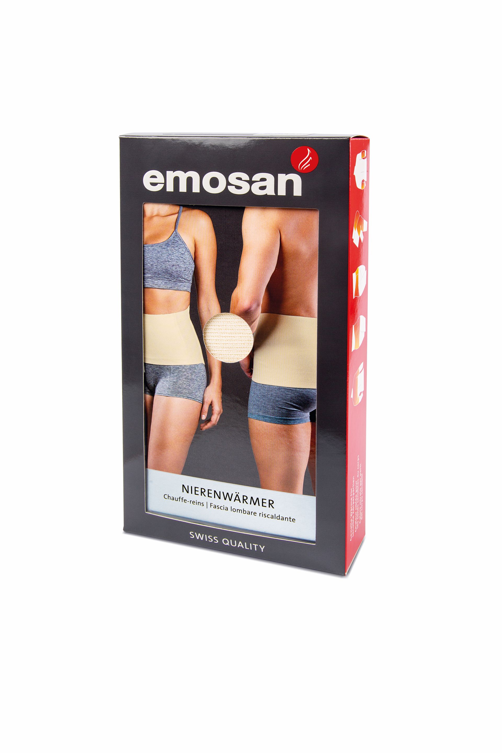 EMOSAN Nierenwärmer XL anatomisch écru 1 Stk