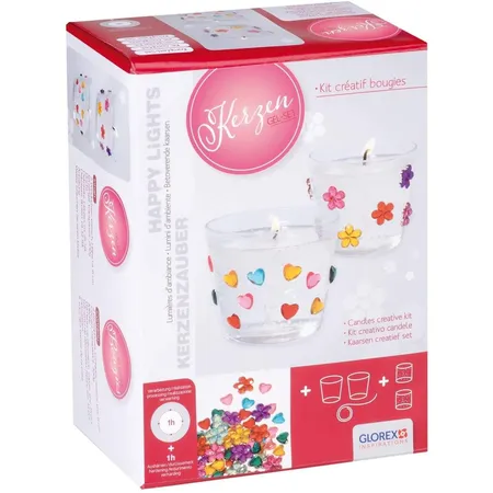 Glorex Kreativset zum Erstellen von Gelkerzen