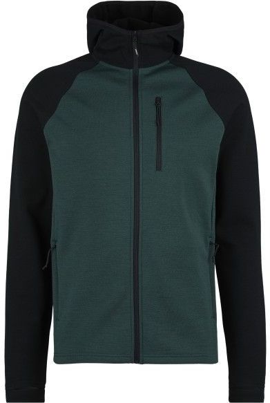 Stoic MerinoFleece335 KuolpaSt Zip Hoody Fleecevest (Heren |blauw/zwart)