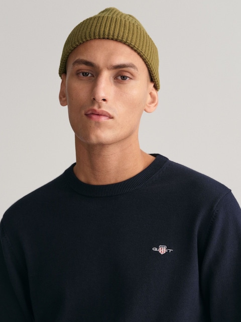 Navy Blue Crew Neck Sweatshirt