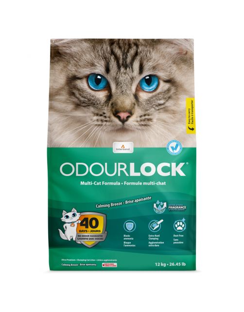 Odourlock Calming Breeze - Kattenbakvulling - 12 kg