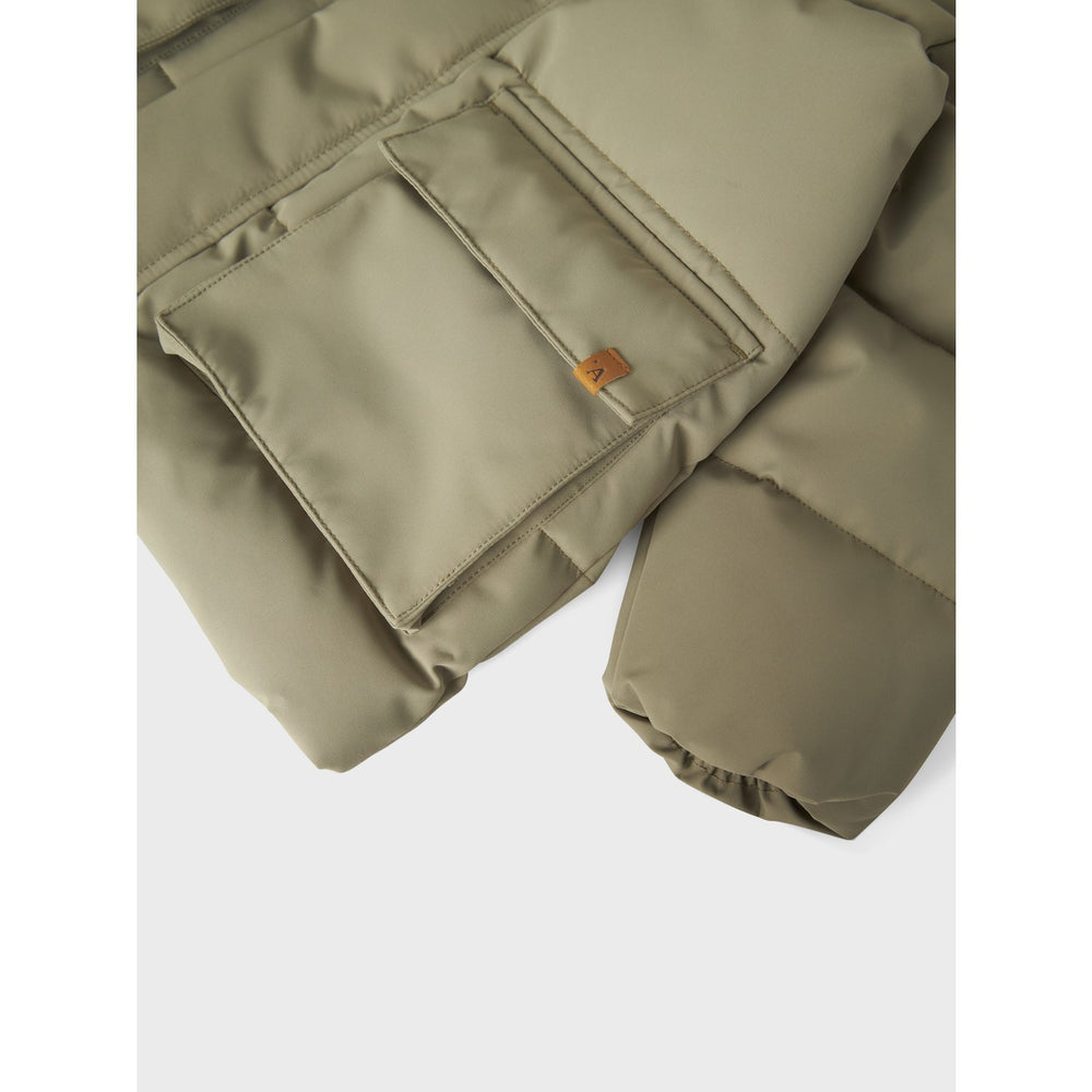 Køb Lil'Atelier Overland Trek Nmmlamedow03 Puffer Long Jkt Fo Lil