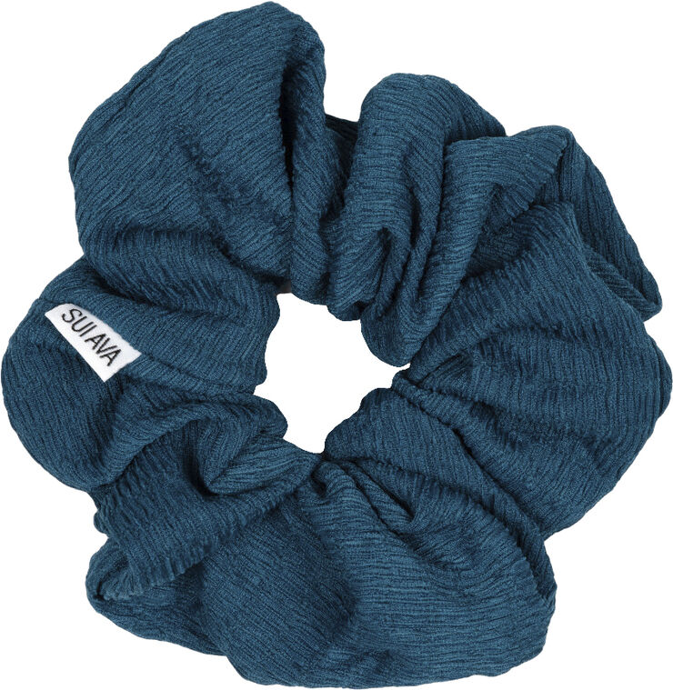 Sui Ava Ea Zig-Zag Scrunchie Dark blue