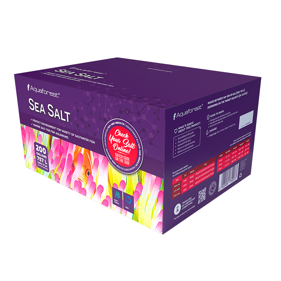 Sal marinho Aquaforest 22 kg