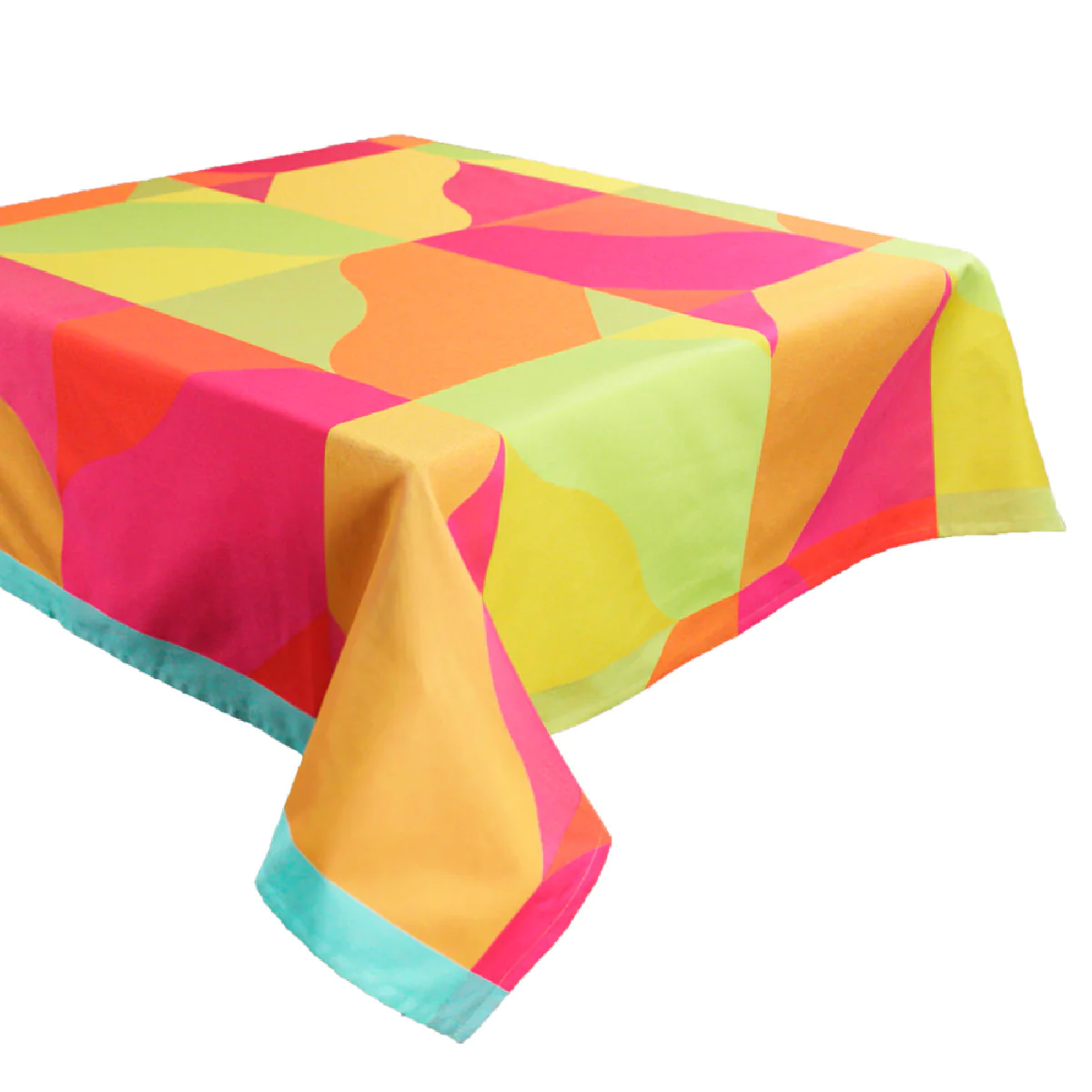 Nappe pur coton multicolore 155x260 Garnier Thiebaut