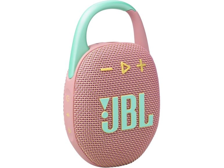 JBL Clip 5 Pink Ultra-kompakter wasserdichter Lautsprecher