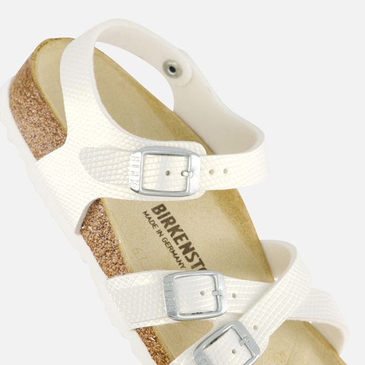 Birkenstock Kumba Kids Sandalen wit Leer