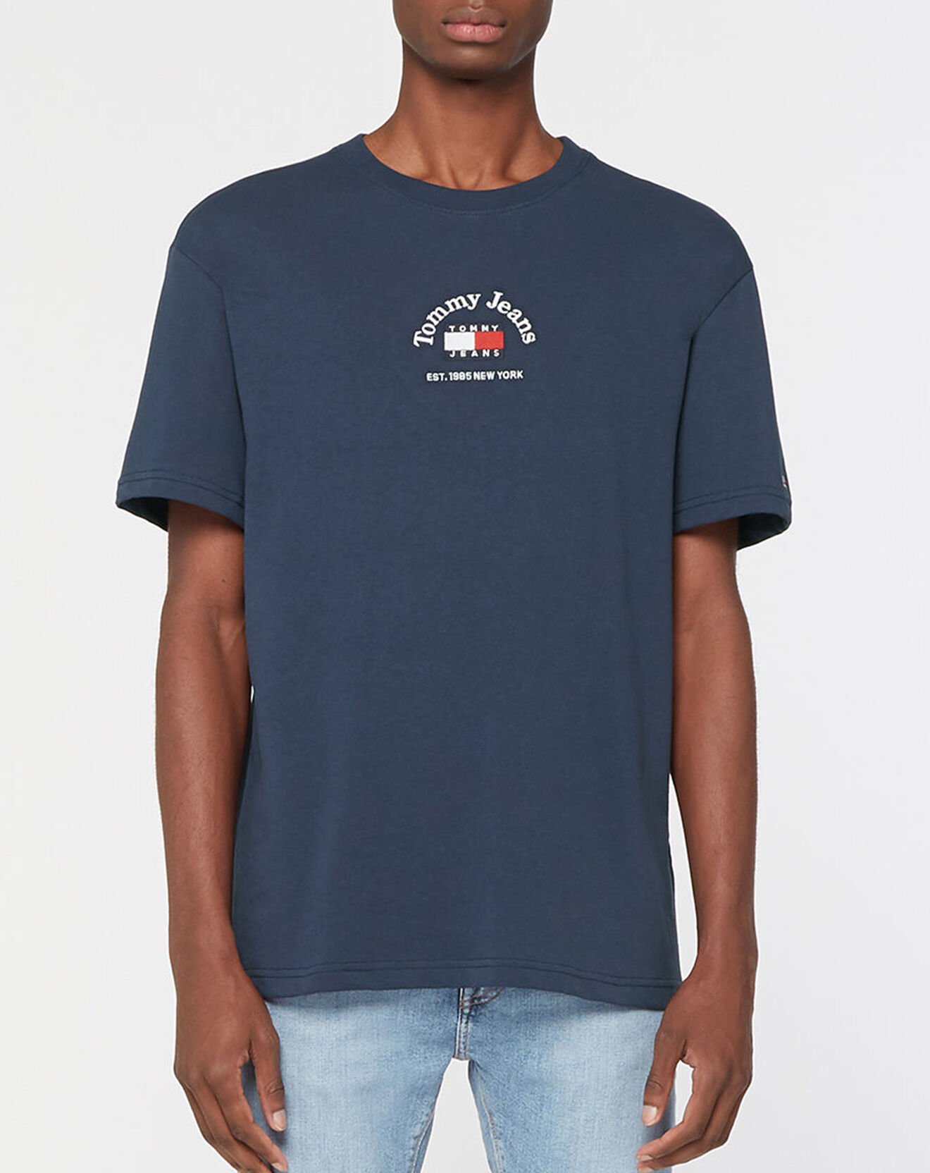Tommy Jeans T-Shirt 100% Coton Bio Timeless bleu marine