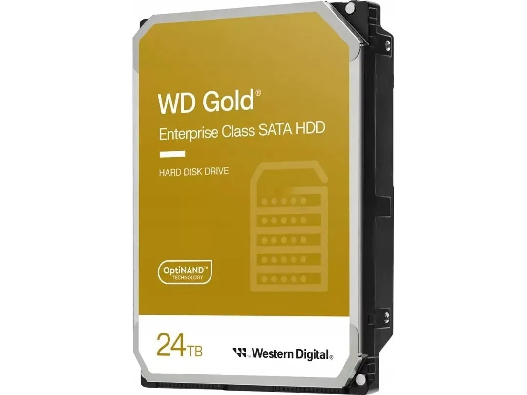 WD Gold - Harddisk - Enterprise - 24 TB - intern - 3.5