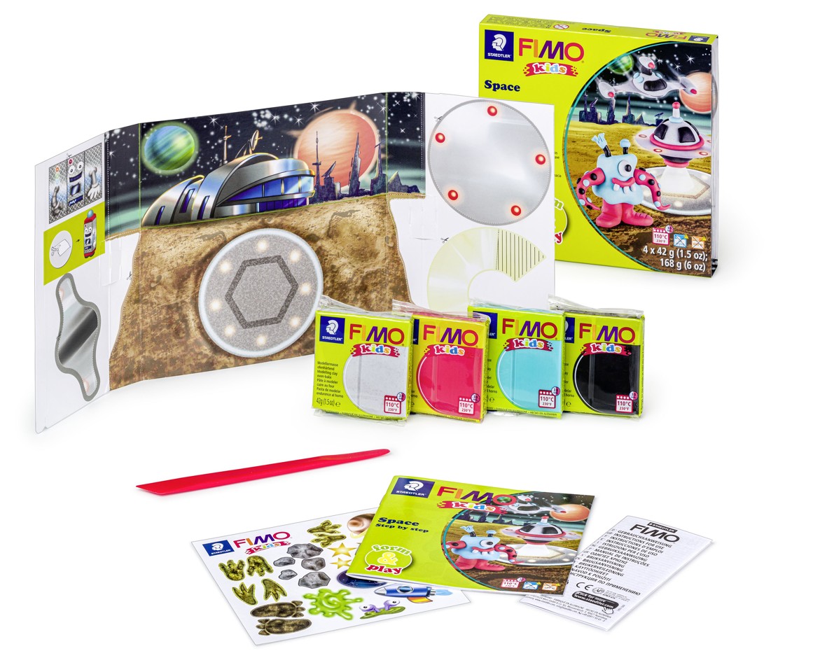 FIMO - Kids Form & Play Sæt - Rummet