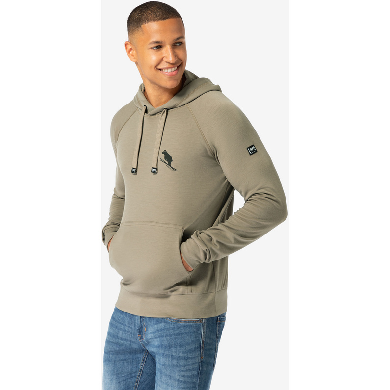 Super.Natural Herren Favourite Flear Hoodie