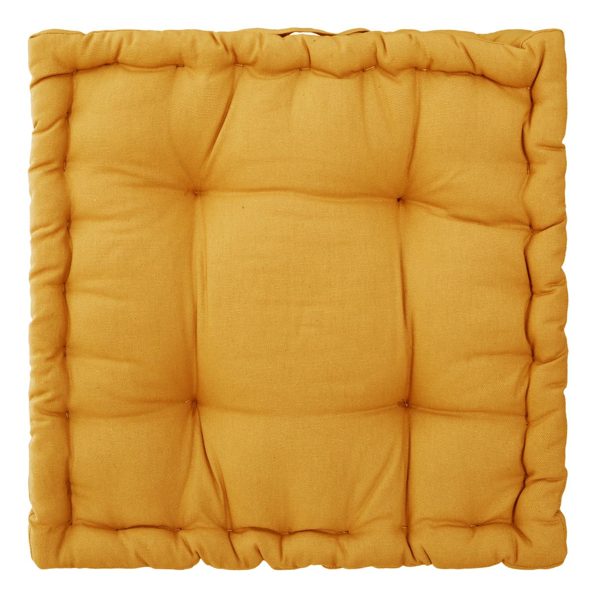 COUSSIN SOL OTTO OCRE 40X40X8CM