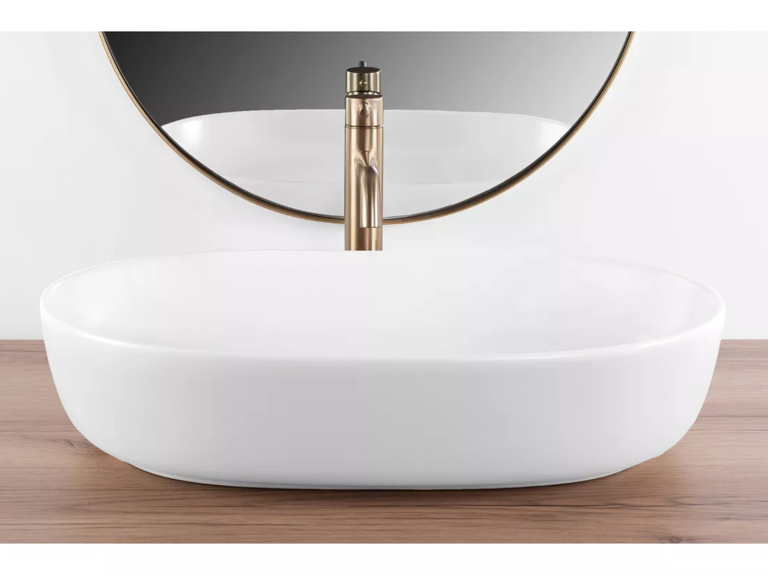 Vasque À Poser Rea Cleo 61 White