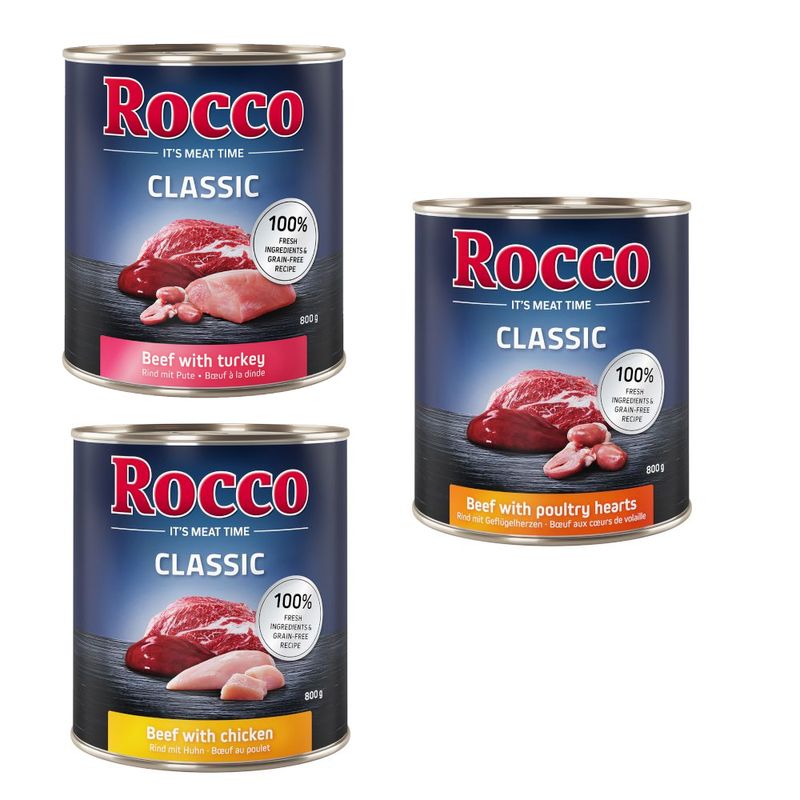 Lot mixte Rocco Classic 6 x 800 g