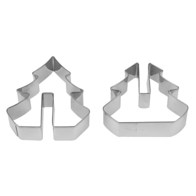 3D Ausstechformen - Weihnachten - 8 Stück