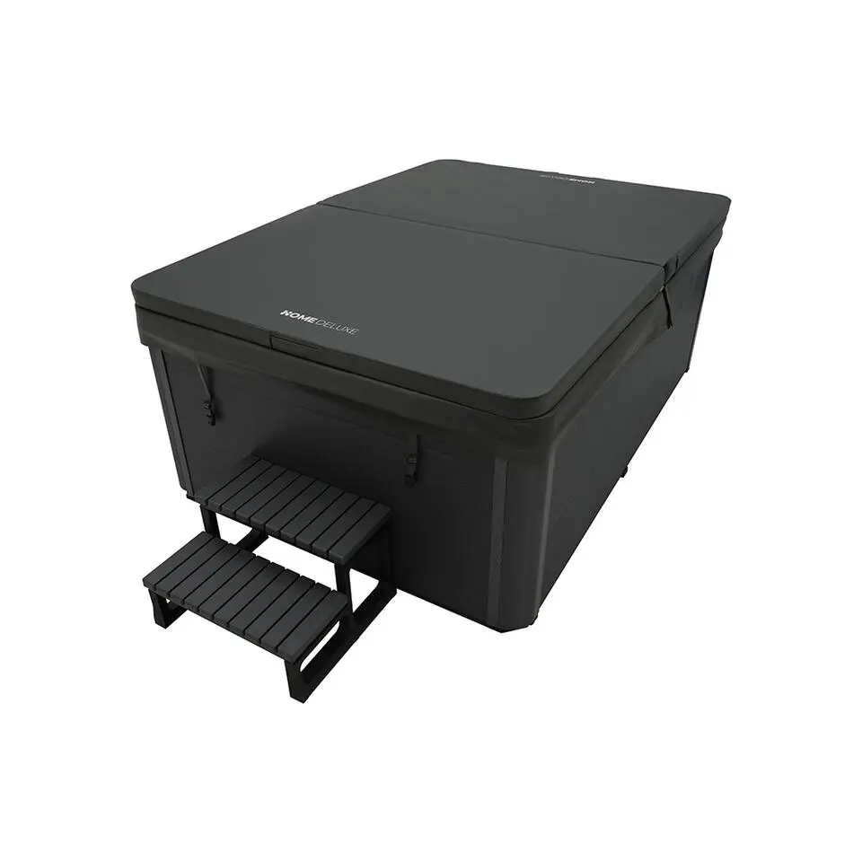 HOME DELUXE Outdoor Whirlpool SUNSET Met trap en thermische afdekking