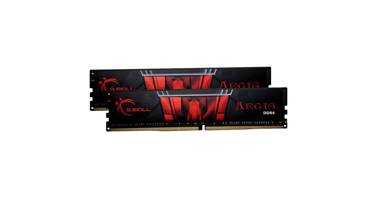 G.Skill32 GB DDR4-3200 kit werkgeheugen  (Zwart, F4-3200C16D-32GIS, Aegis, XMP)