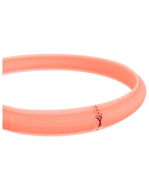 Trixie Flash Lichtband Usb Extra Breed Coral - Hondenveiligheidslampje