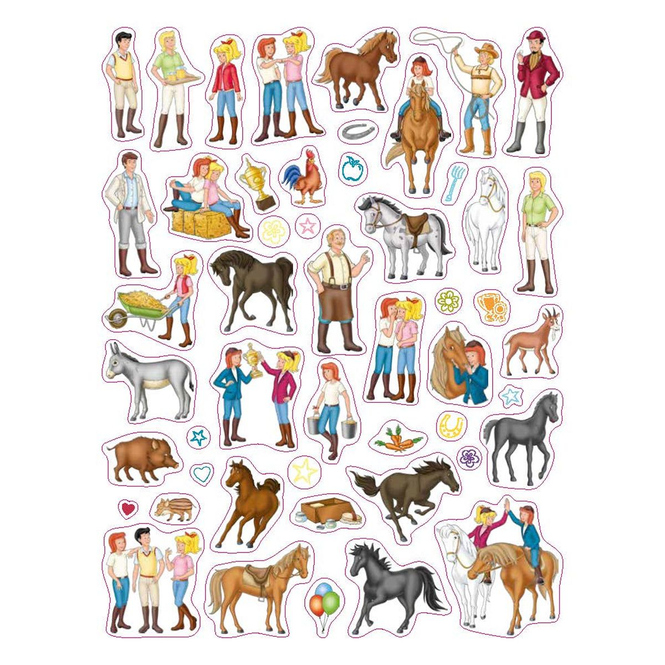 Bibi & Tina - Mein Stickeralbum zum Sammeln und Tauschen