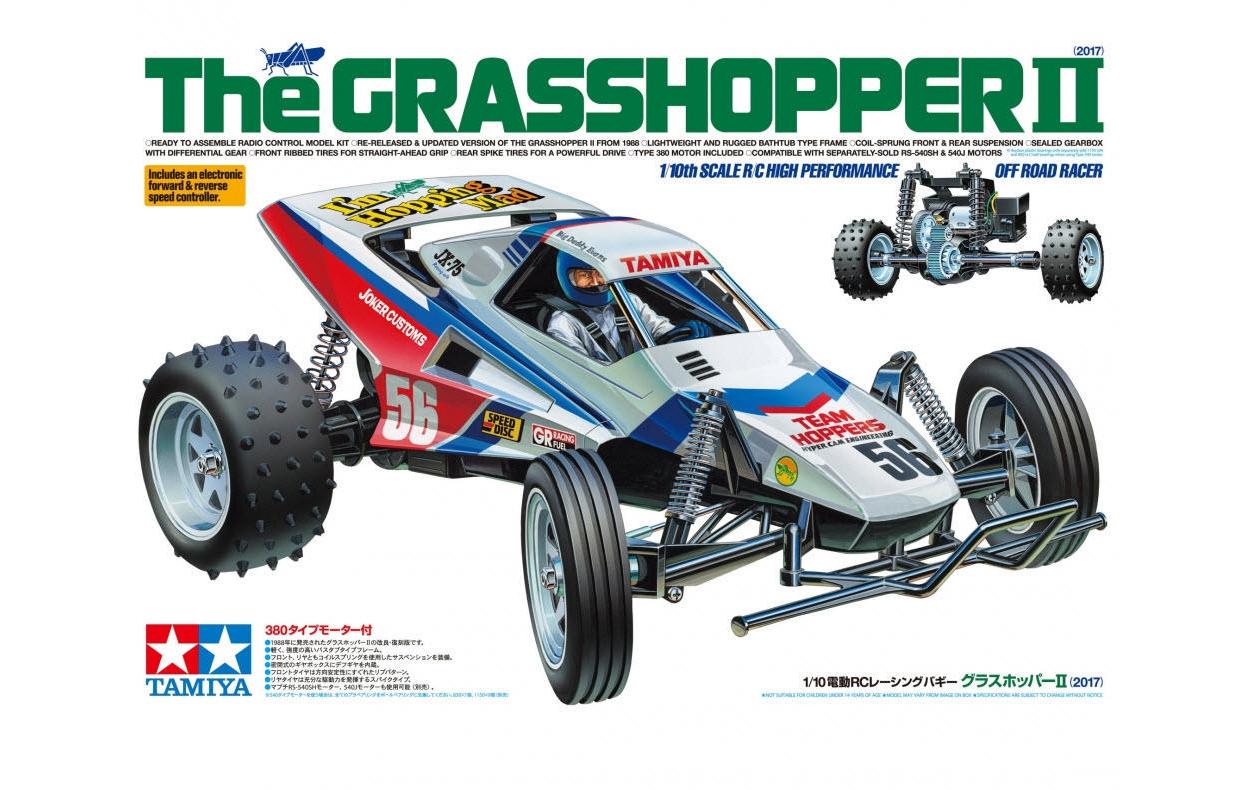 Buggy Grasshopper II (2017) Bausatz, 1:10, RWD<br>RWD Buggy Bausatz