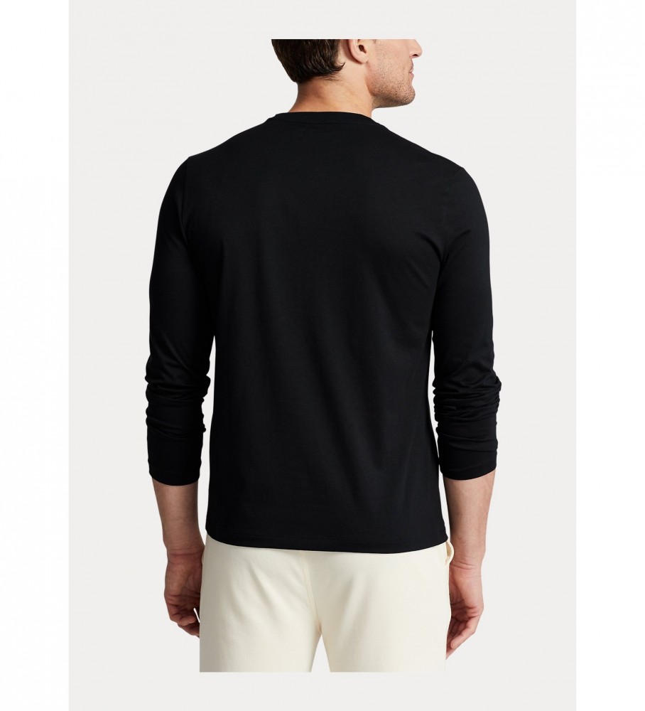 Camiseta Ralph Lauren Crew RL Preta