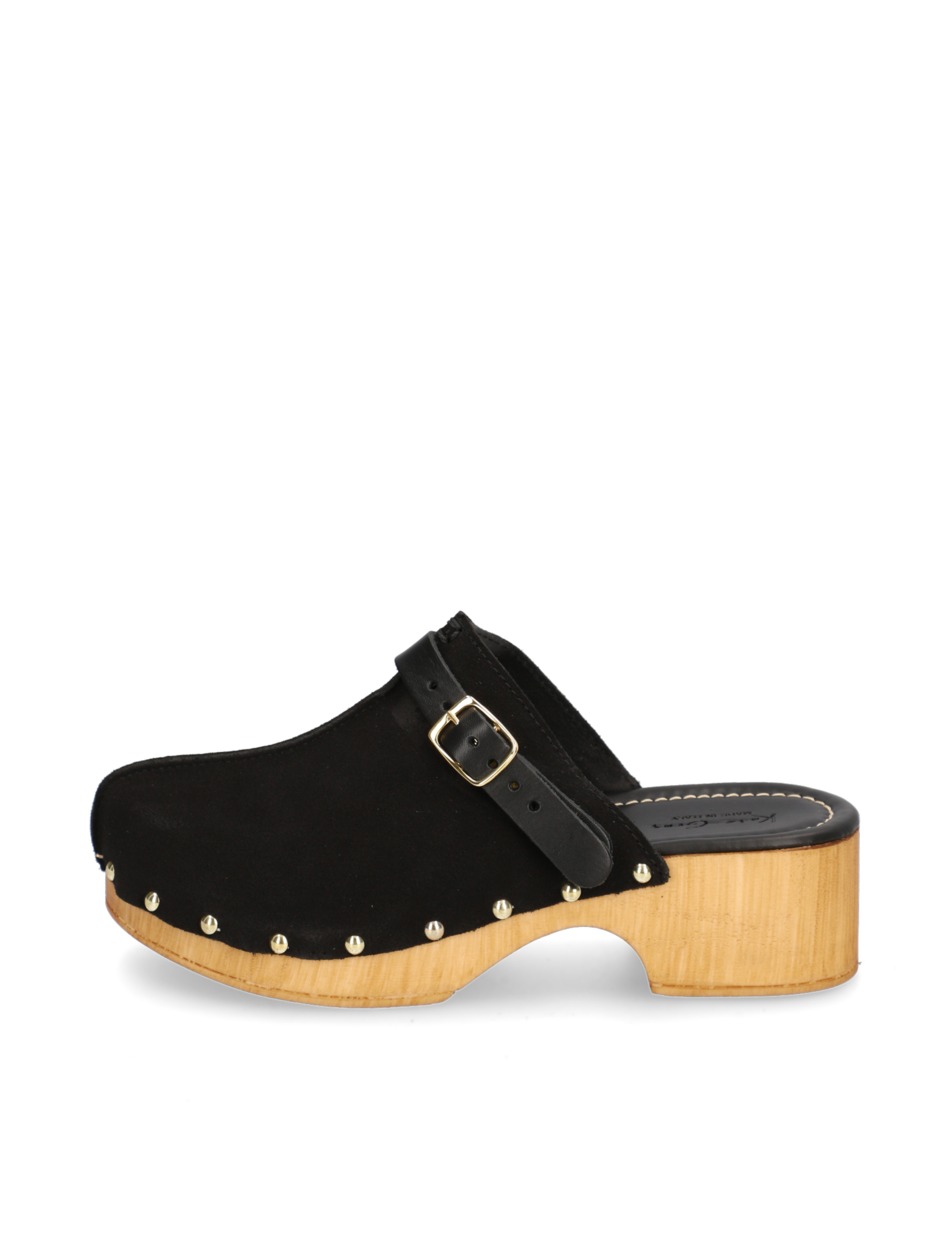 Veloursleder Pantoffel