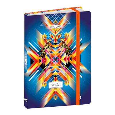Agenda à élastique Catalina Estrada - 1 semaine sur 2 pages - 10 x 15 cm - différents modèles disponibles - Quo Vadis