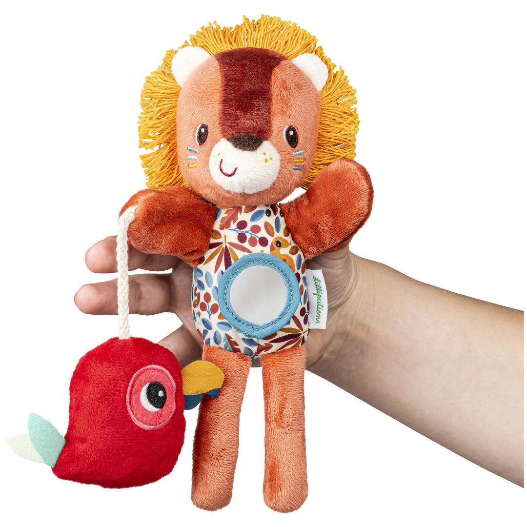 lilliputiens activiteiten handpop met rammelaar - jack - 23 cm