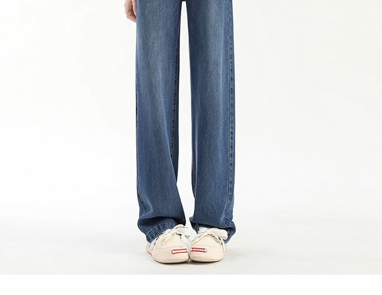Notica - High Rise Washed Wide Leg Jeans (diverse designs)
