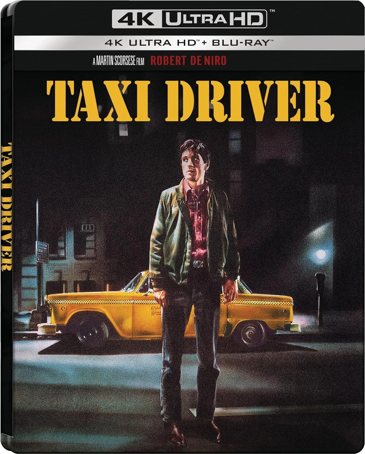 Taxi Driver - Édition Limitée Steelbook (Blu-ray UHD 4K   Blu-ray) Disques Blu-ray films
