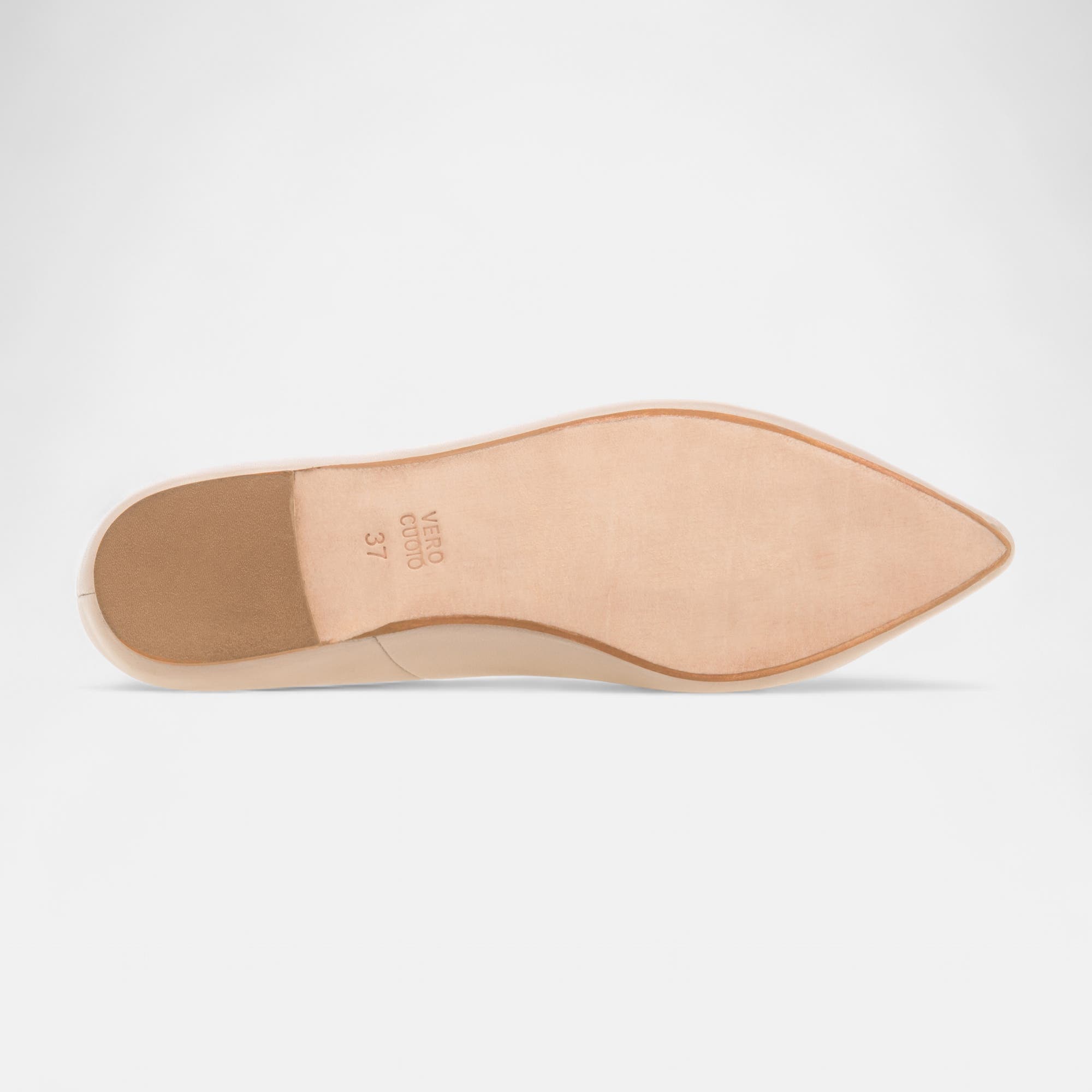 Ballerines Femme en cuir neutre