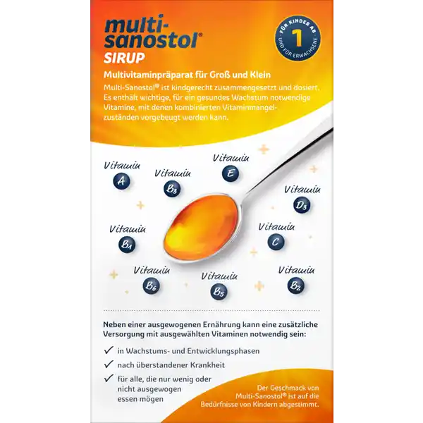 Multi-Sanostol® Sirup